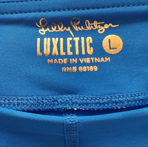 Lilly Pulitzer Taye Luxletic Skirt Multi Tiny Garden - Picture 6 of 8